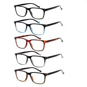 Reading Glasses +2.25x NEW 5 pairs